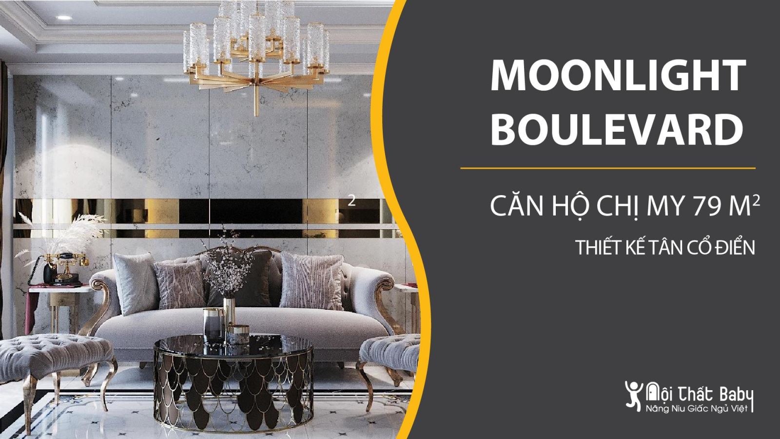 Tổng hợp các mẫu thiết kế nội thất chung cư Moonlight Boulevard